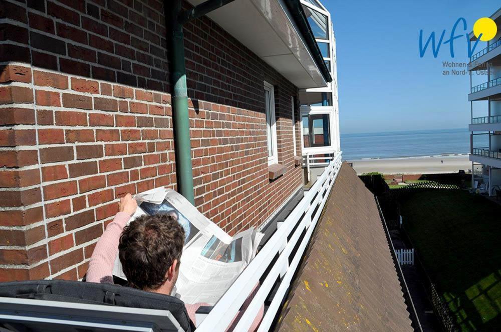 Haus Strandblick Ferienwohnung 15 فانجر أوخه المظهر الخارجي الصورة